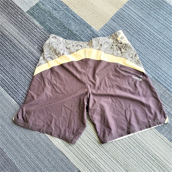 Mens Plus Board Walking Shorts Zip back pocket - Picture 2 of 10